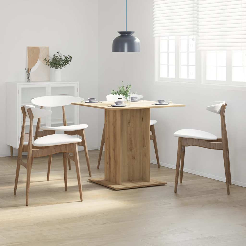 Tavolo Da Pranzo 80X80X75 Cm Legno Multistrato