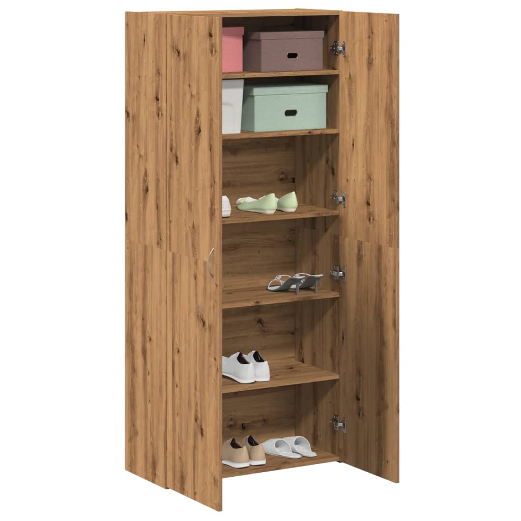 Scarpiera 80X35,5X180 Cm In Legno Multistrato