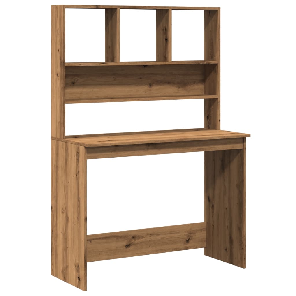 Scrivania Mensole 102X45X148 Cm Legno Multistrato