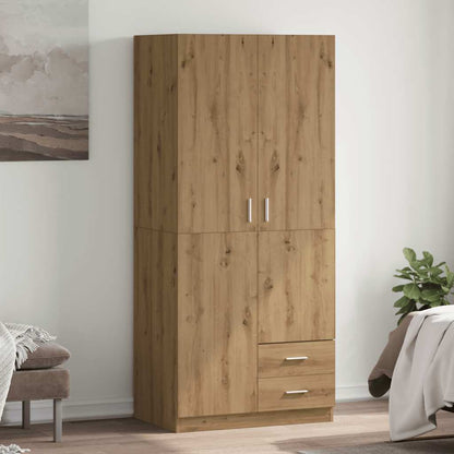 Armadio 80X52X180 Cm In Legno Multistrato