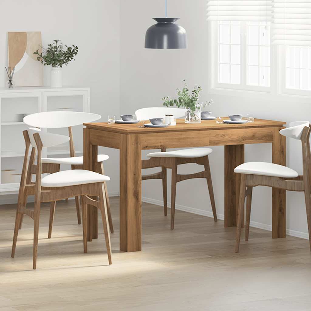 Tavolo Da Pranzo 120X60X76 Cm In Legno Multistrato