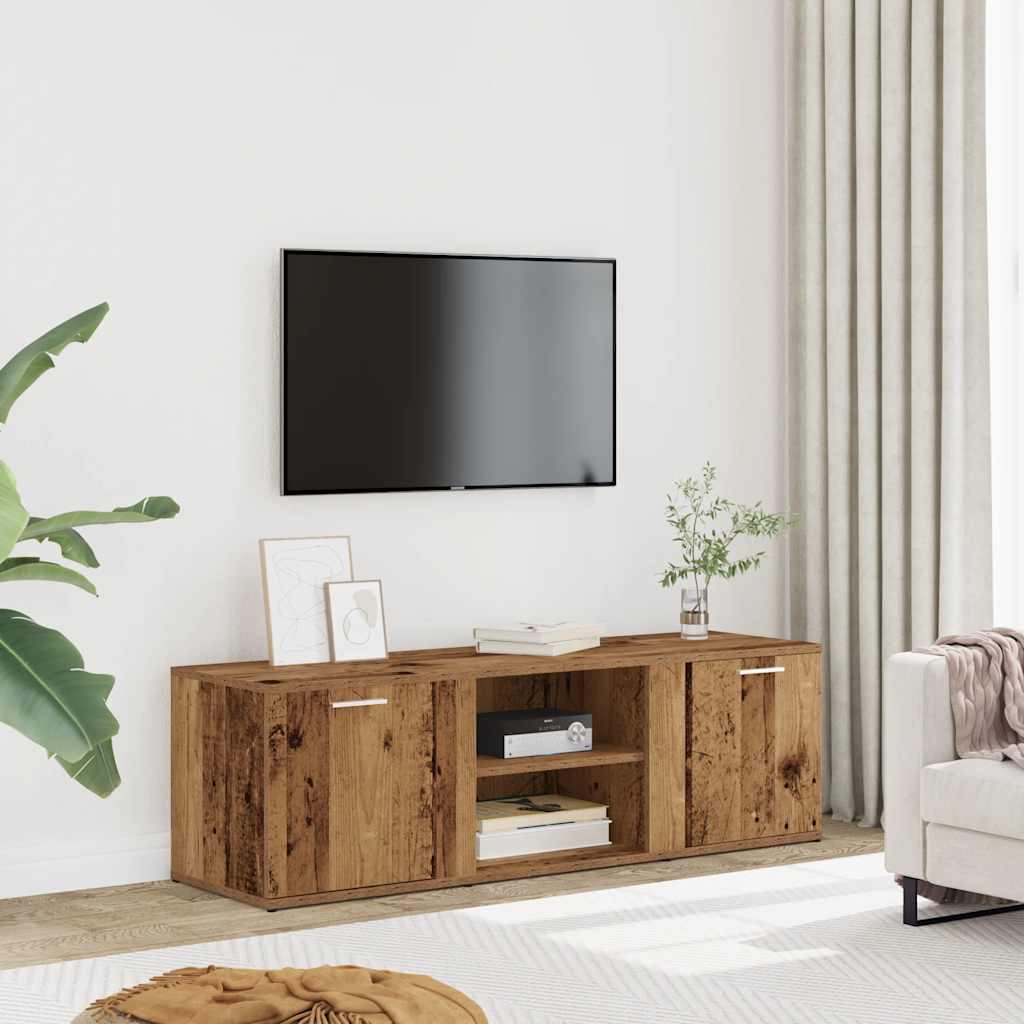 Mobile Porta Tv 120X34X37 Cm In Legno Multistrato