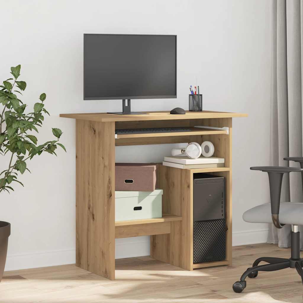 Scrivania 80X45X74 Cm In Legno Multistrato