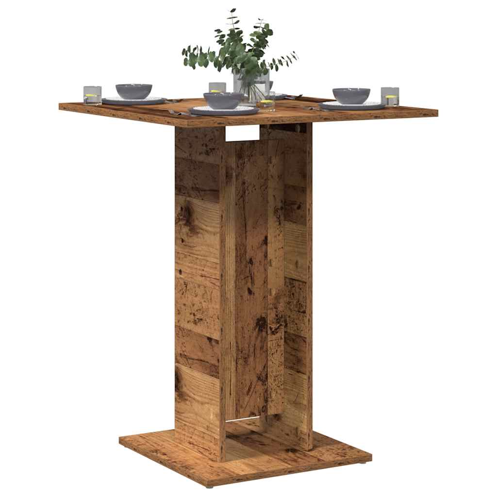 Tavolo Da Bistrot 60X60X75 Cm Legno Multistrato