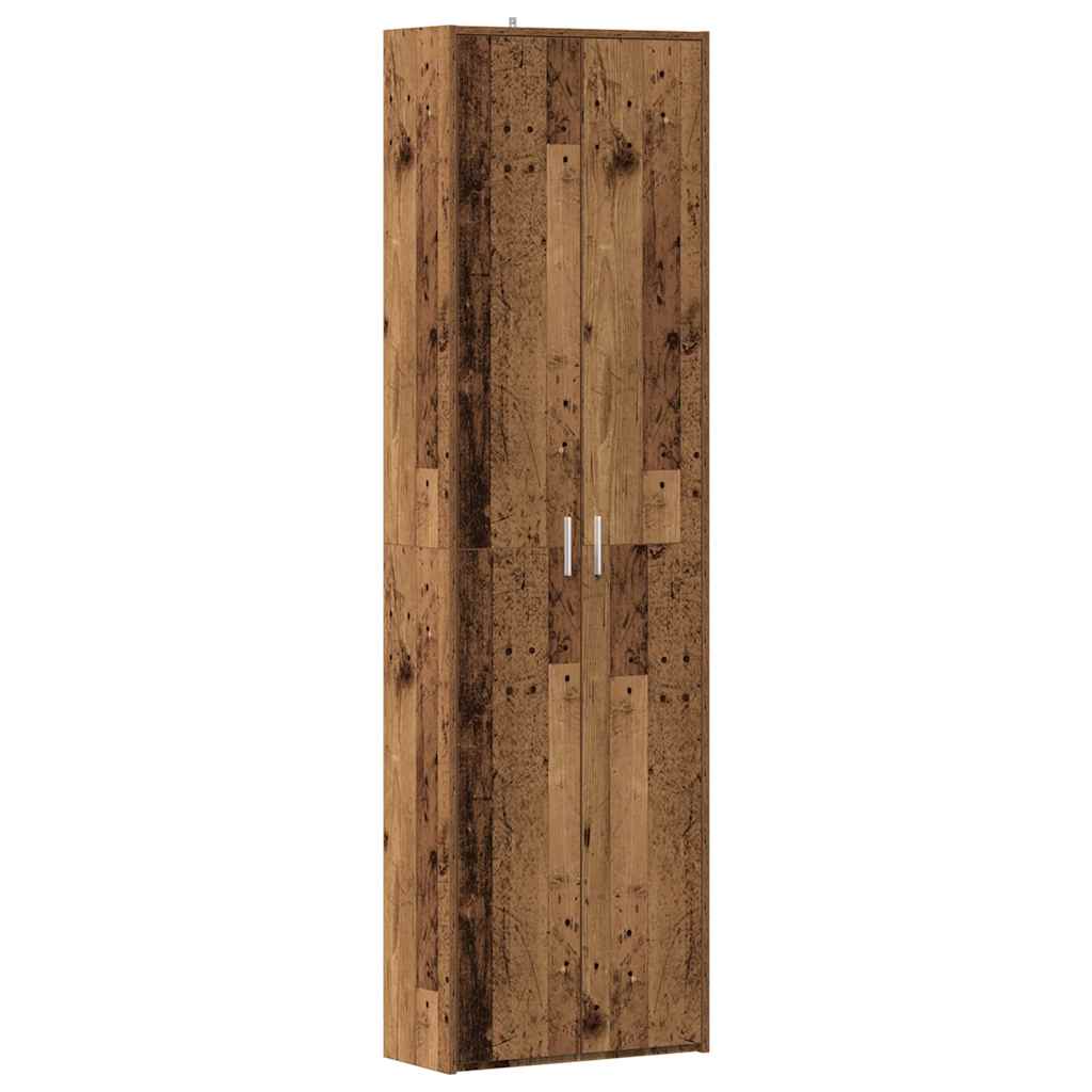 Armadio Corridoio 55X25X189 Cm Legno Multistrato