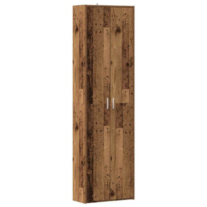 Armadio Corridoio 55X25X189 Cm Legno Multistrato