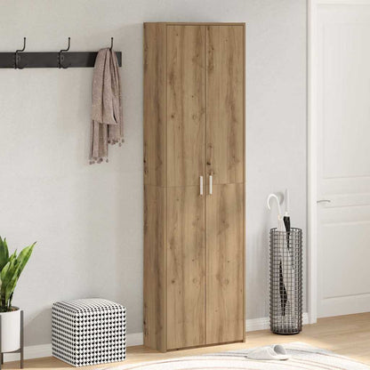 Armadio Corridoio 55X25X189 Cm Legno Multistrato