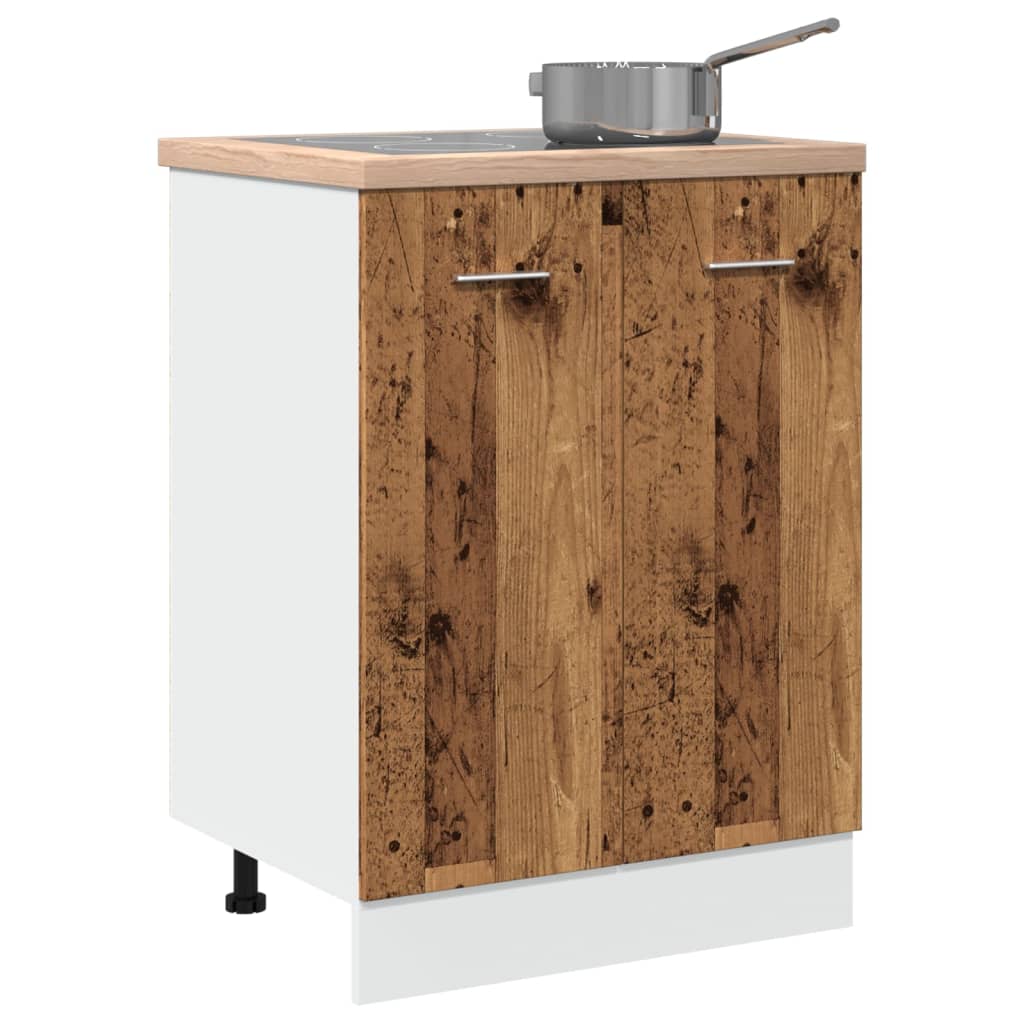 Cassettiera “Lyon” Inferiore 60X46X81,5 Cm Legno Antico