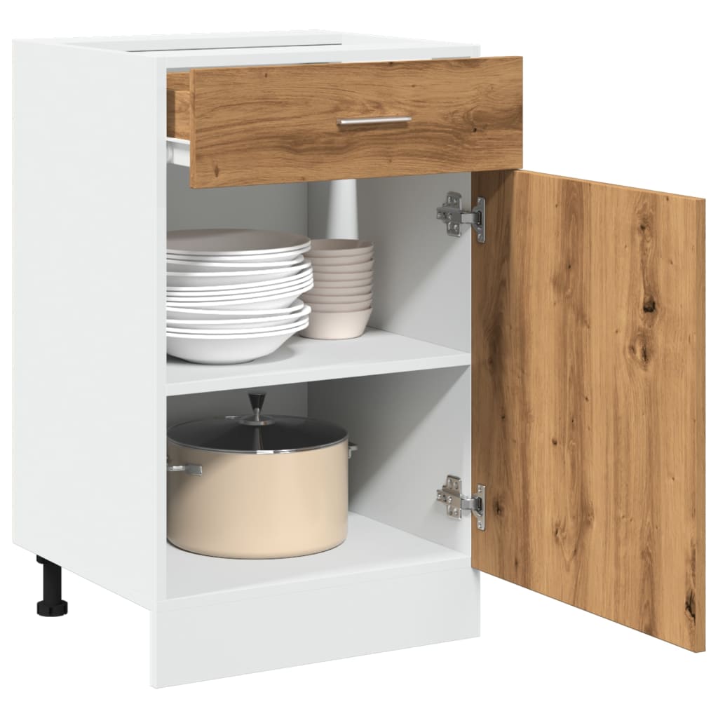 Mobile Pensile “Lyon” 80X31X60 Cm Rovere Artigianale