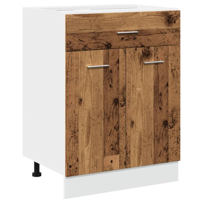 Cassettiera “Lyon” Inferiore 60X46X81,5 Cm Legno Antico