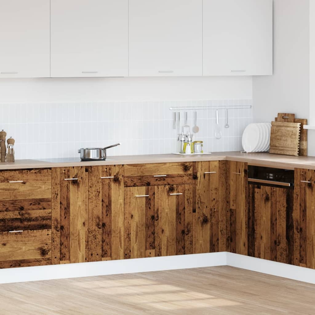 Cassettiera “Lyon” Inferiore 60X46X81,5 Cm Legno Antico