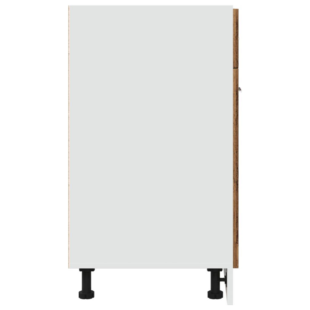 Cassettiera “Lyon” Inferiore 60X46X81,5 Cm Legno Antico
