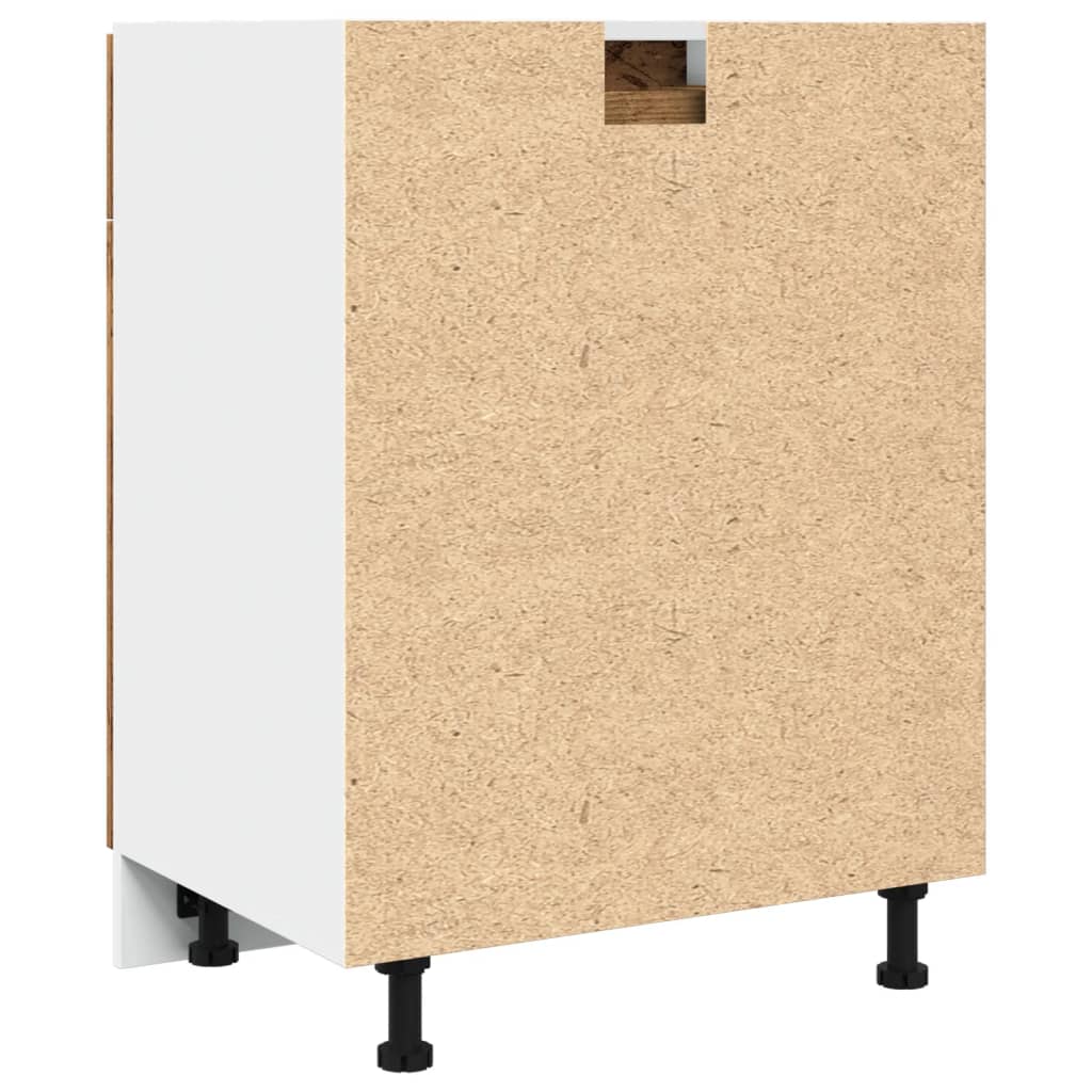 Cassettiera “Lyon” Inferiore 60X46X81,5 Cm Legno Antico
