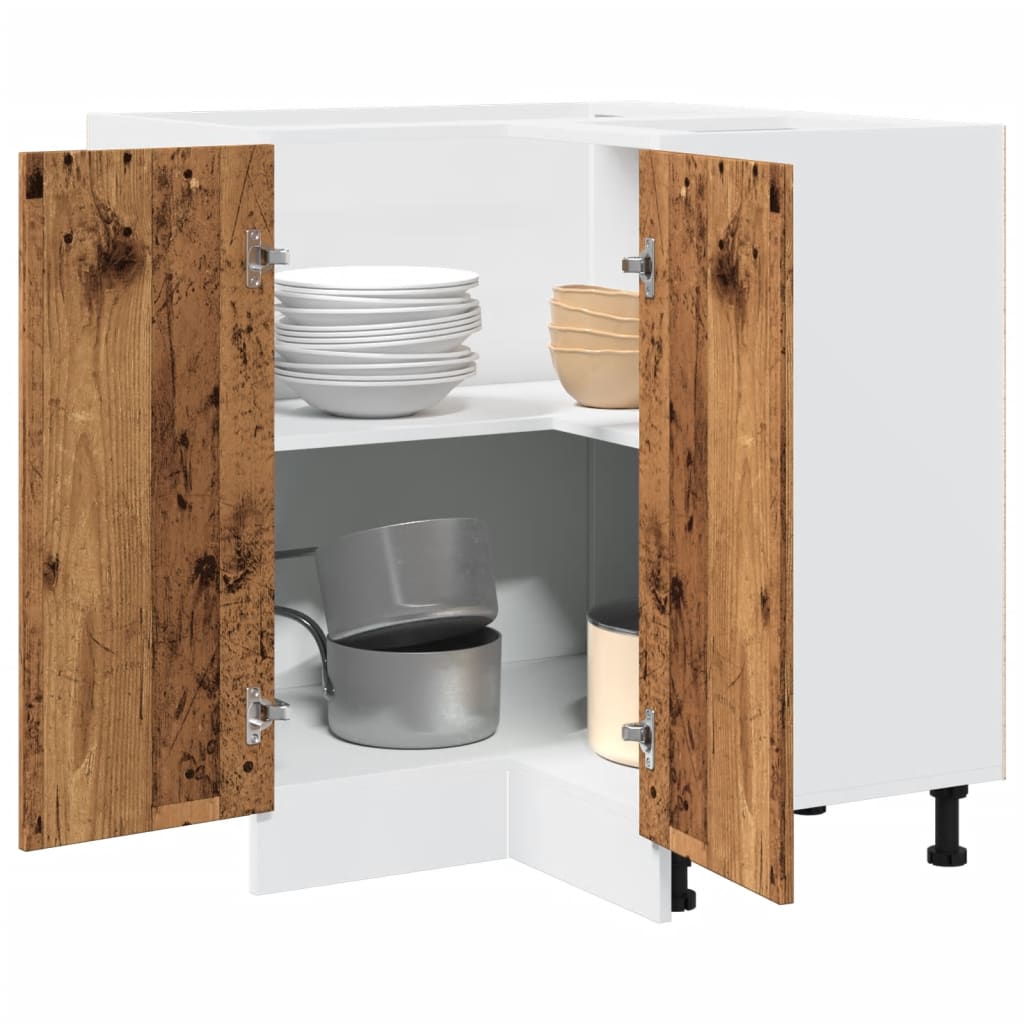 Cassettiera “Lyon” Inferiore 60X46X81,5 Cm Legno Antico