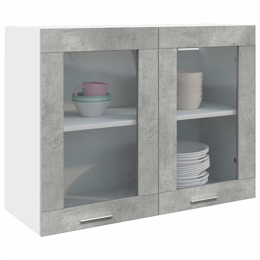 Mobile Pensile “Lyon” 60X31X60 Cm Grigio Cemento