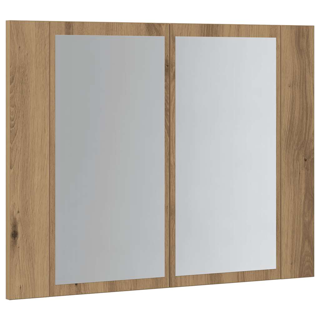 Mobile Specchio Led 60X12X45 Cm Multistrato