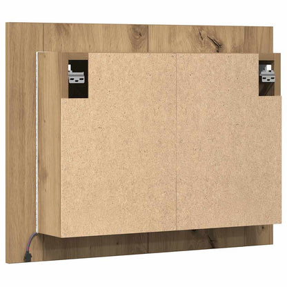 Mobile Specchio Led 60X12X45 Cm Multistrato