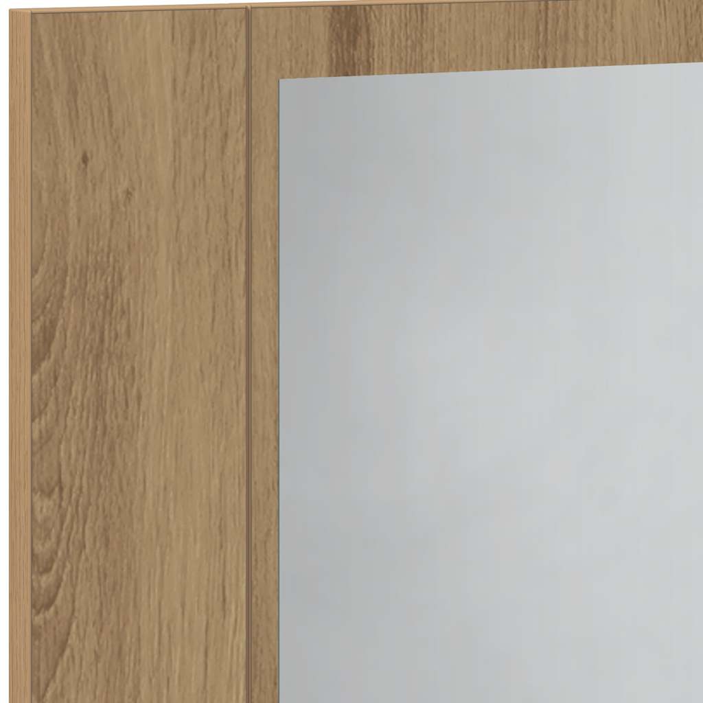 Mobile Specchio Led 60X12X45 Cm Multistrato