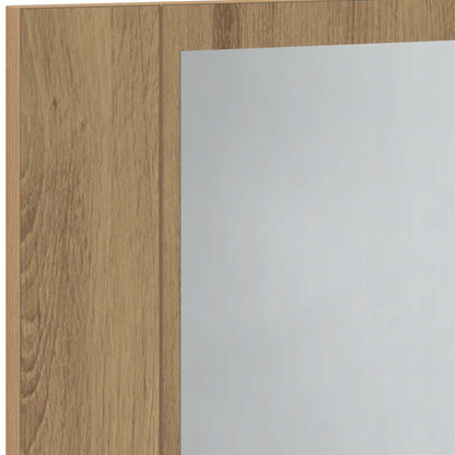Mobile Specchio Led 60X12X45 Cm Multistrato