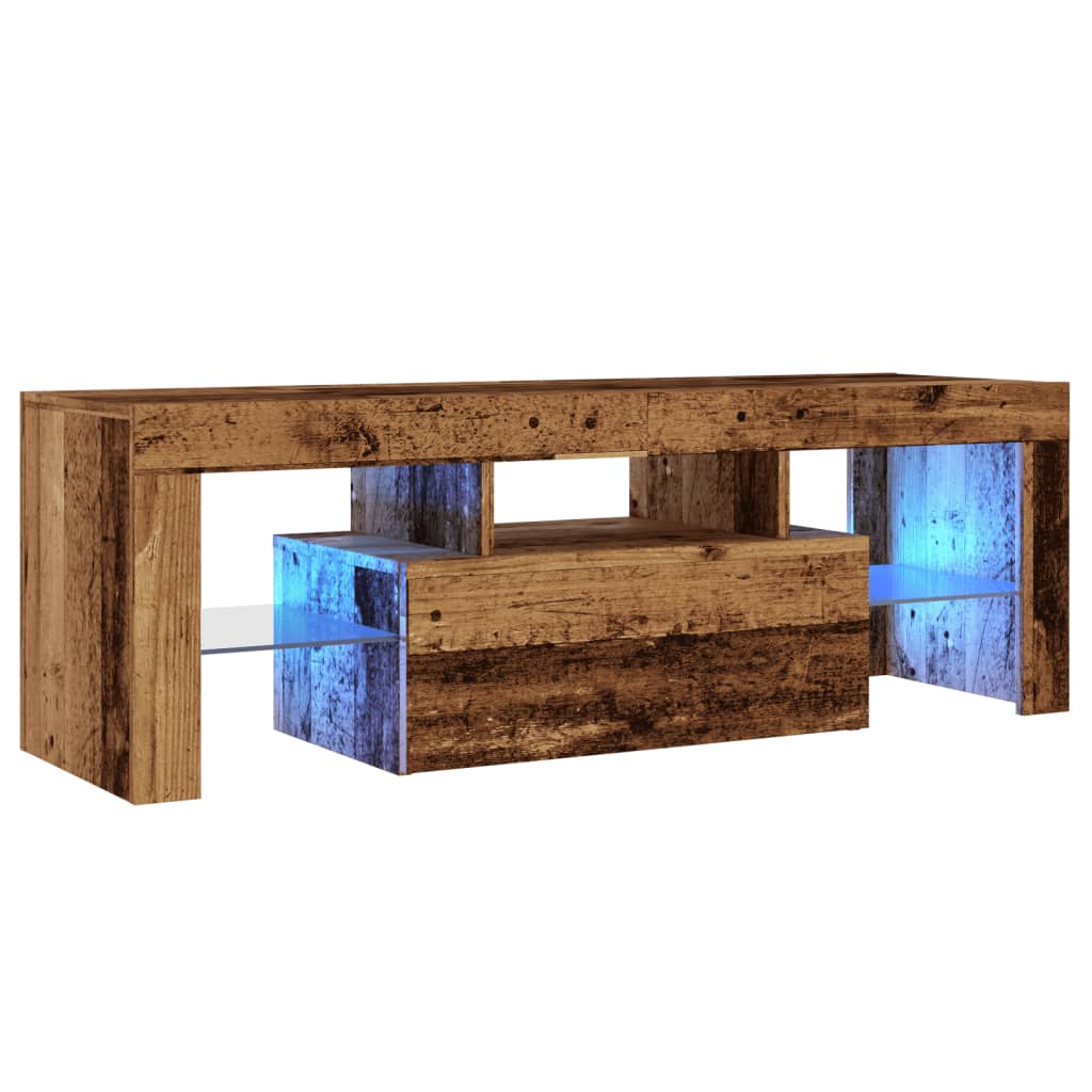 Mobile Porta Tv Con Led 120X36,5X40 Cm Multistrato