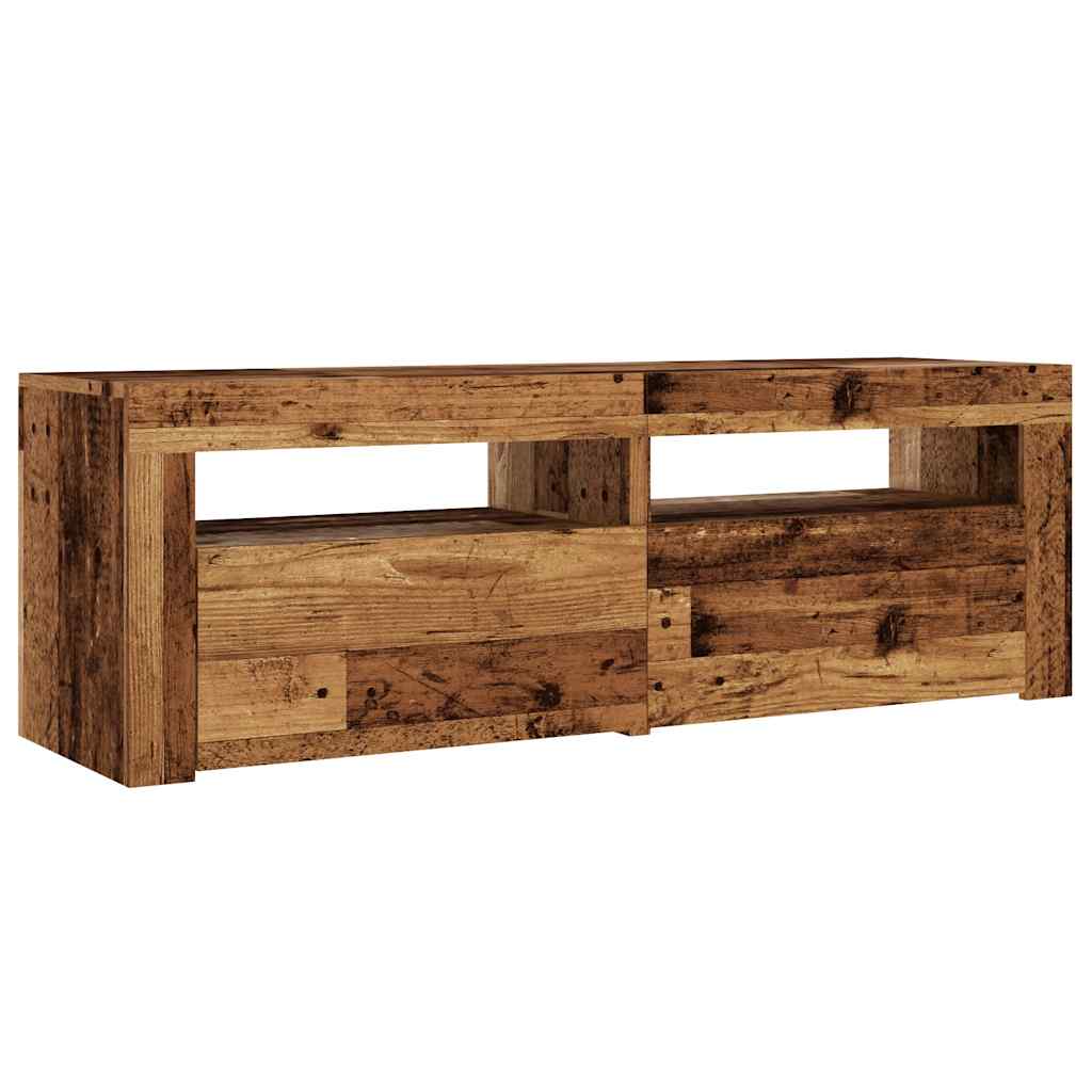 Mobile Porta Tv Con Led 120X35X40 Cm Multistrato