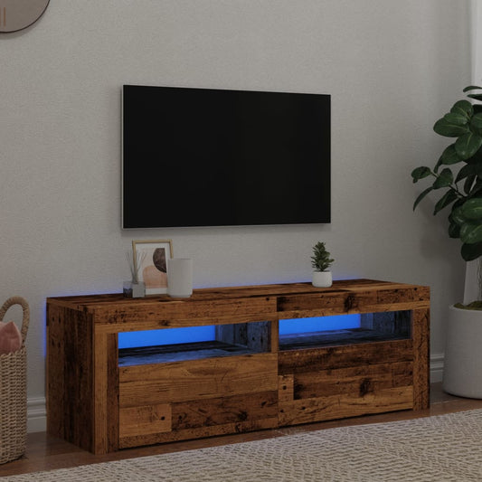 Mobile Porta Tv Con Led 120X35X40 Cm Multistrato