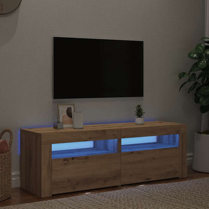 Mobile Porta Tv Con Led 120X35X40 Cm Multistrato