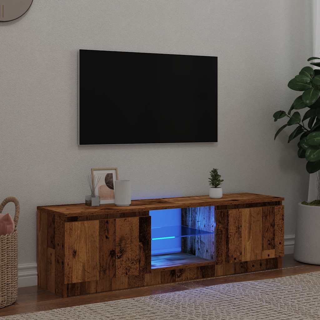 Mobile Porta Tv Con Luci Led