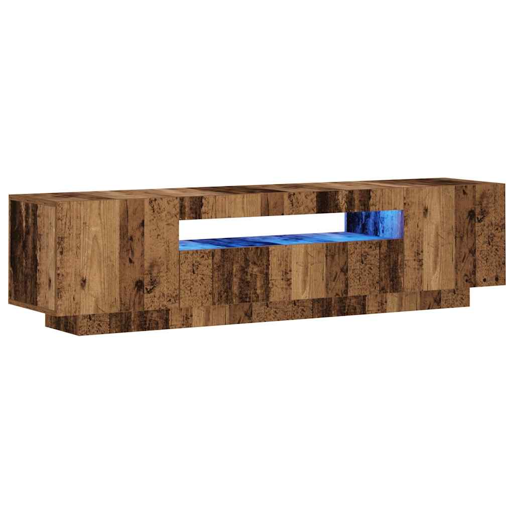 Mobile Porta Tv Con Led 160X35X40 Cm Truciolato