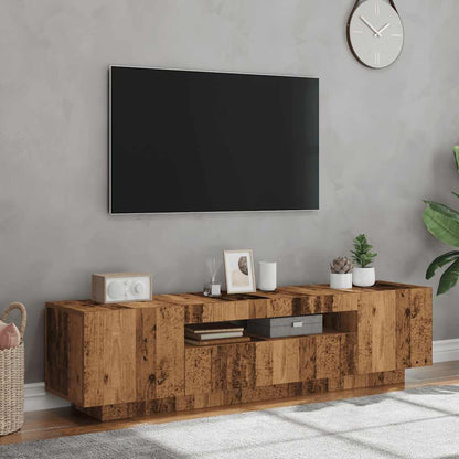 Mobile Porta Tv Con Led 160X35X40 Cm Truciolato