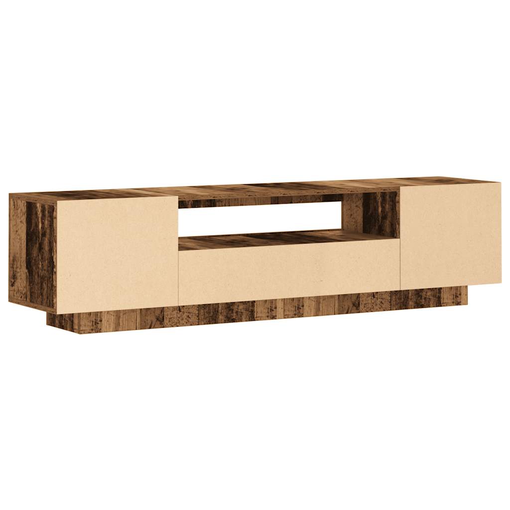 Mobile Porta Tv Con Led 160X35X40 Cm Truciolato