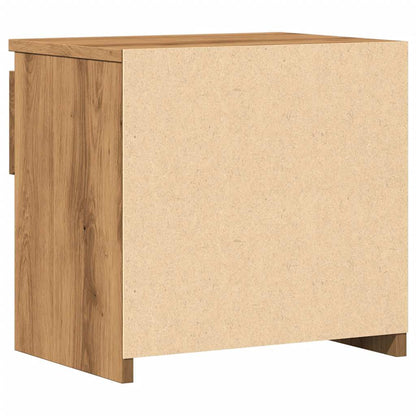 Comodini 2Pz 40X30X39Cm In Legno Multistrato