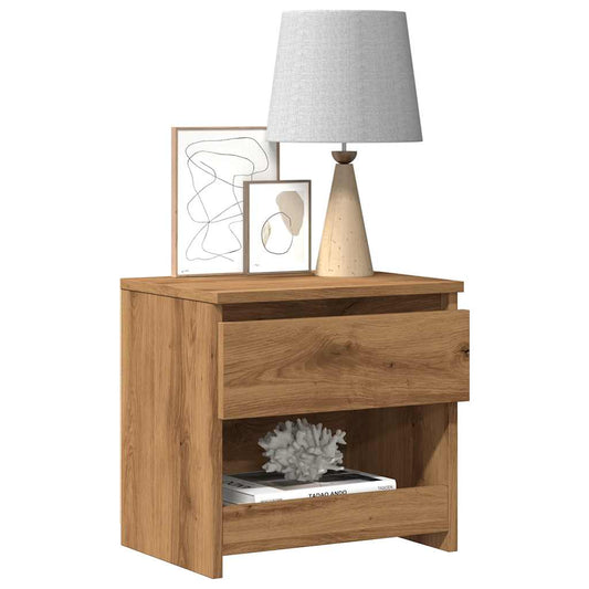 Comodini 2Pz 40X30X39Cm In Legno Multistrato