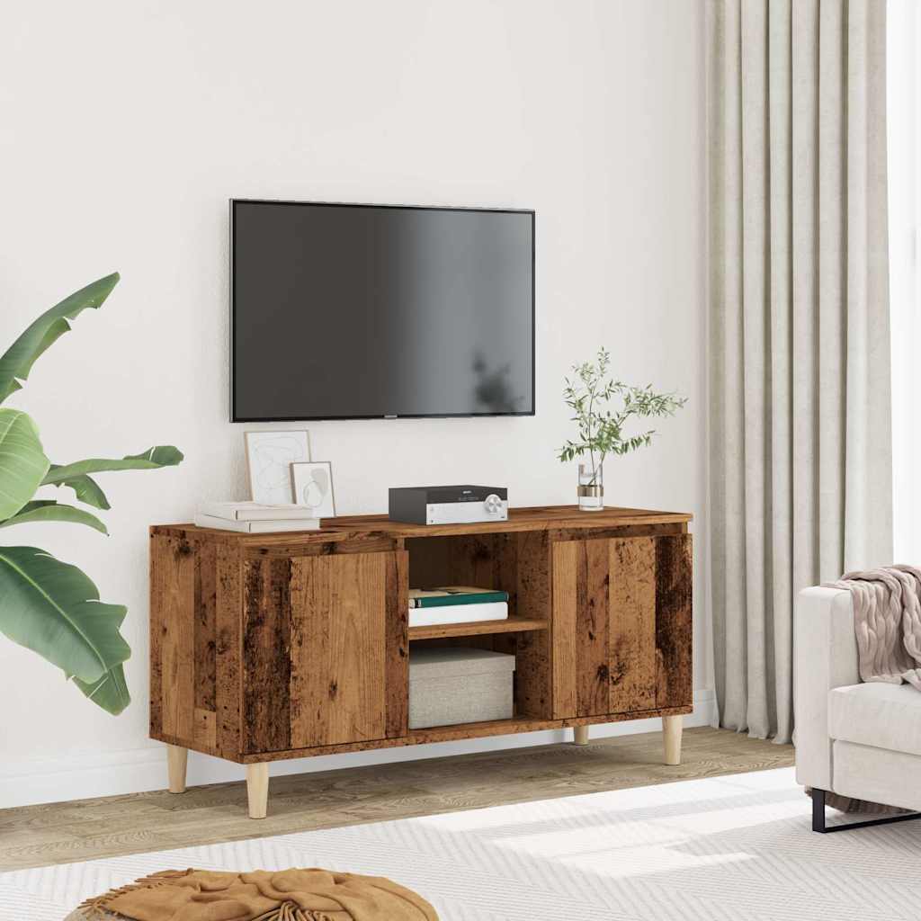 Mobile Porta Tv 102X35X50 Cm In Legno Multistrato