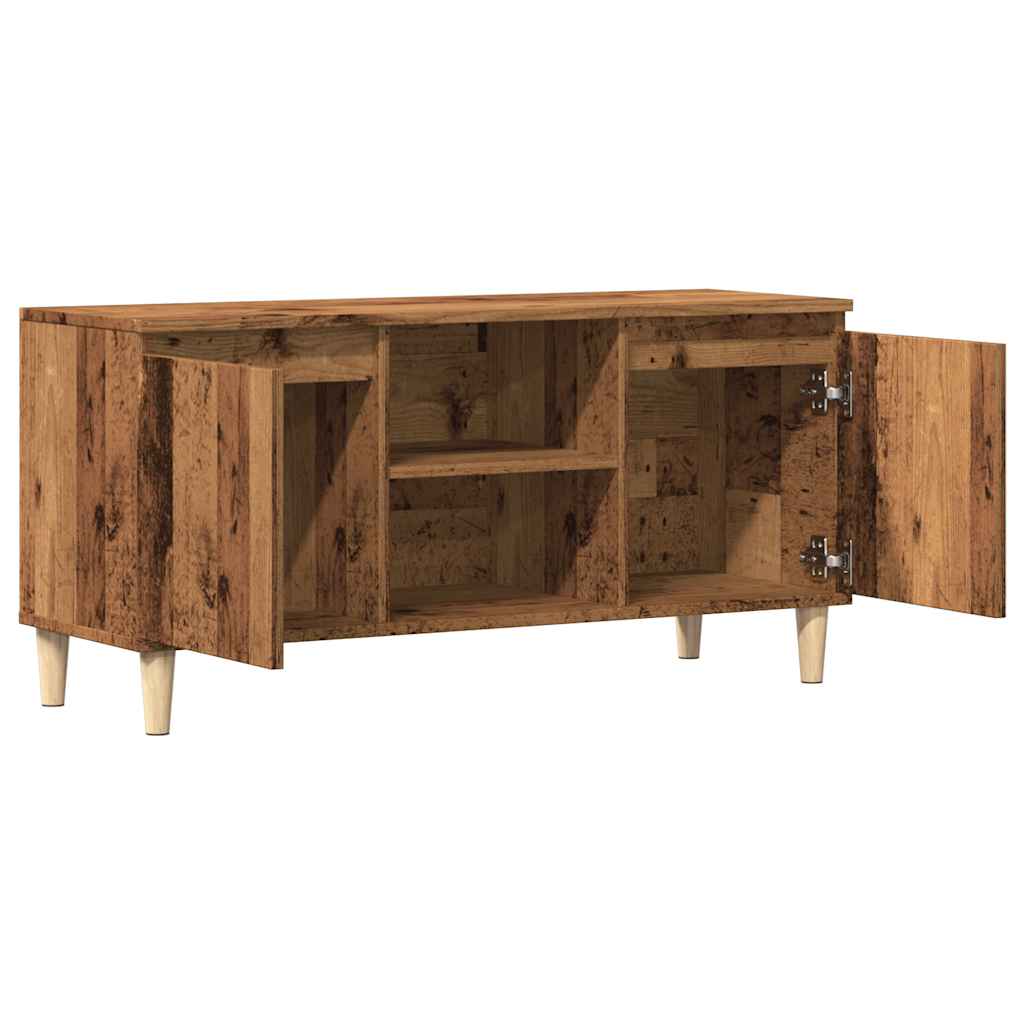 Mobile Porta Tv 102X35X50 Cm In Legno Multistrato