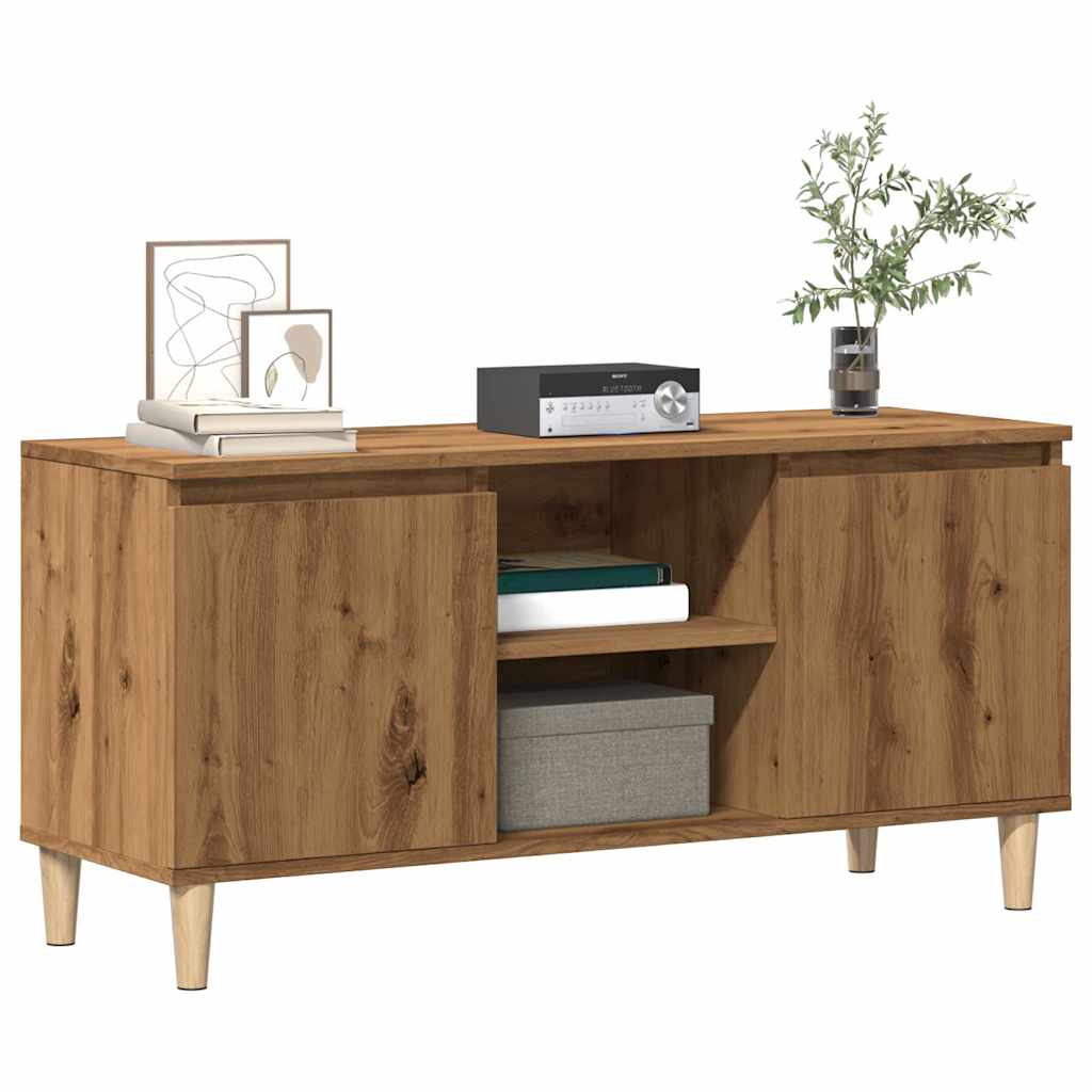 Mobile Porta Tv 102X35X50 Cm In Legno Multistrato