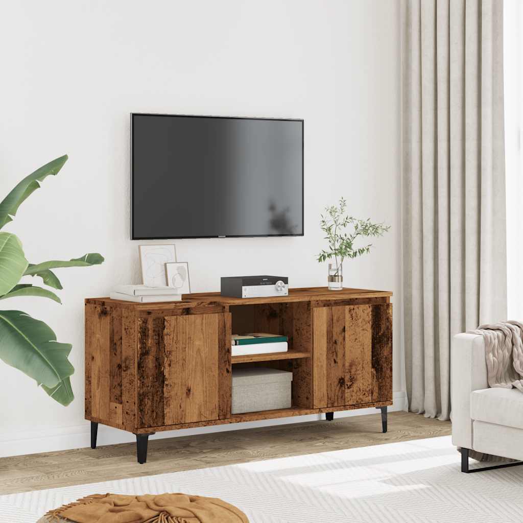 Mobile Porta Tv 102X35X50 Cm In Legno Multistrato
