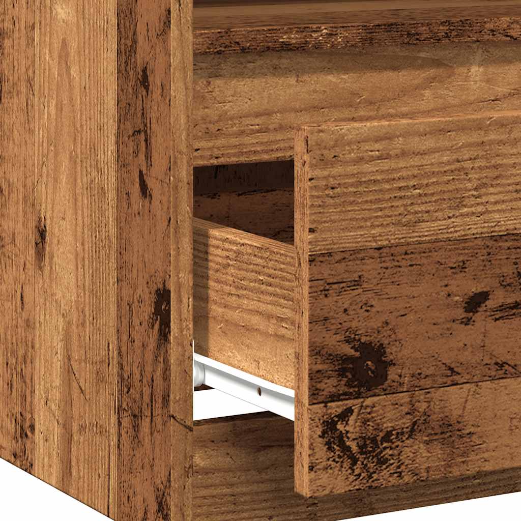 Comodino 40X40X50 Cm In Legno Multistrato