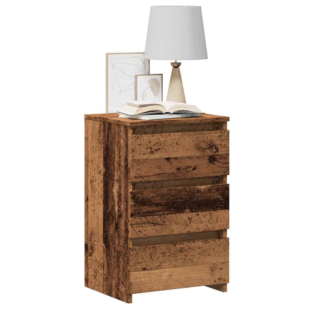 Comodino 40X35X62,5 Cm In Legno Multistrato