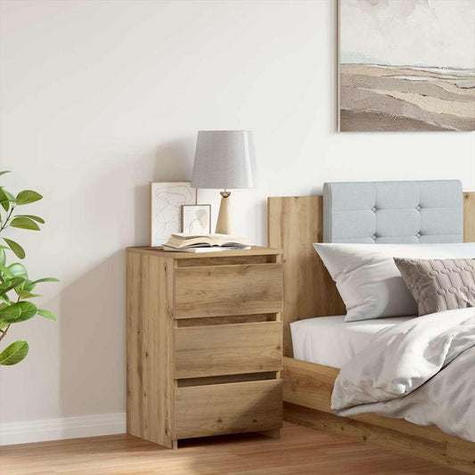 Comodino 40X35X62,5 Cm In Legno Multistrato