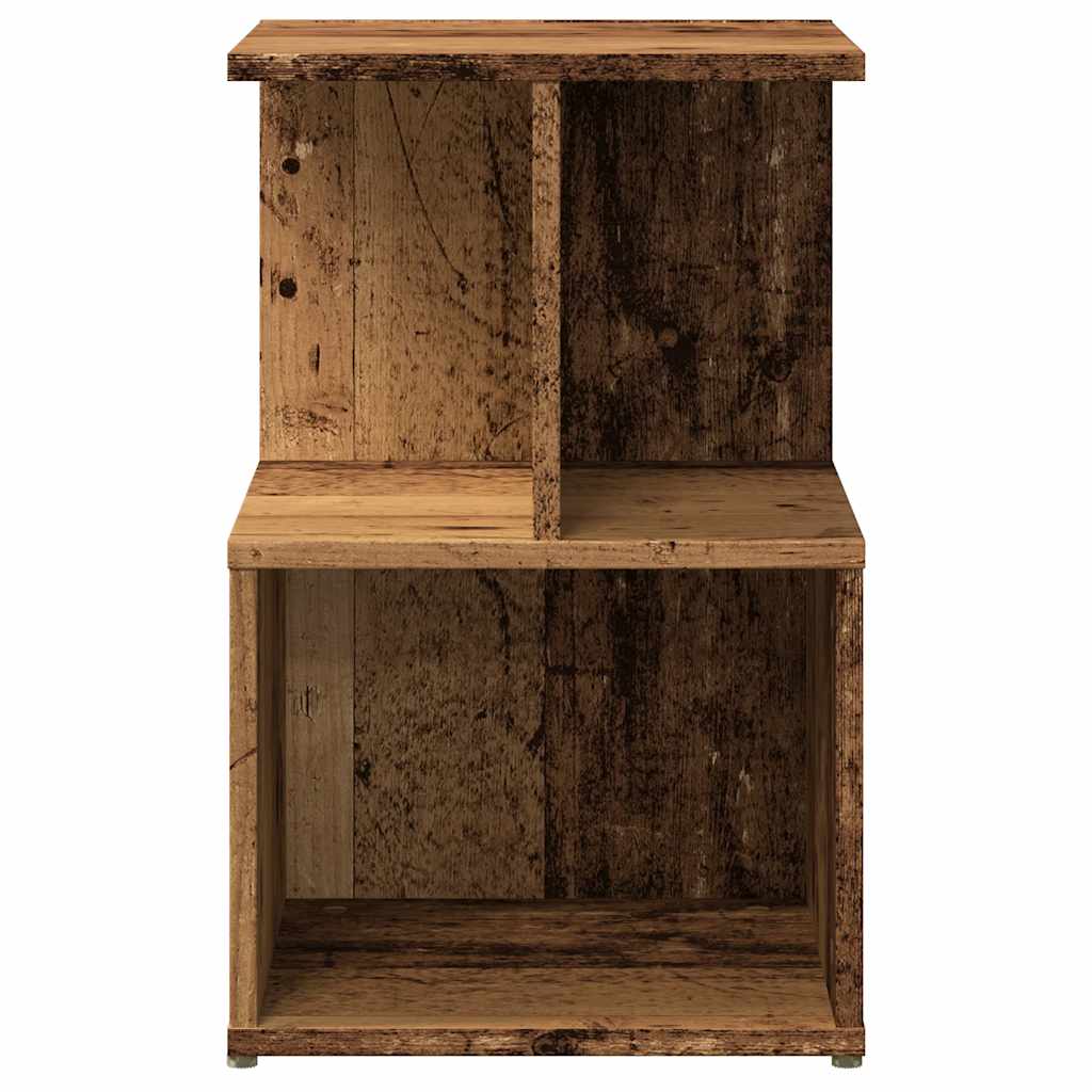 Comodino Legno Vecchio 35X35X55 Cm In Legno Multistrato