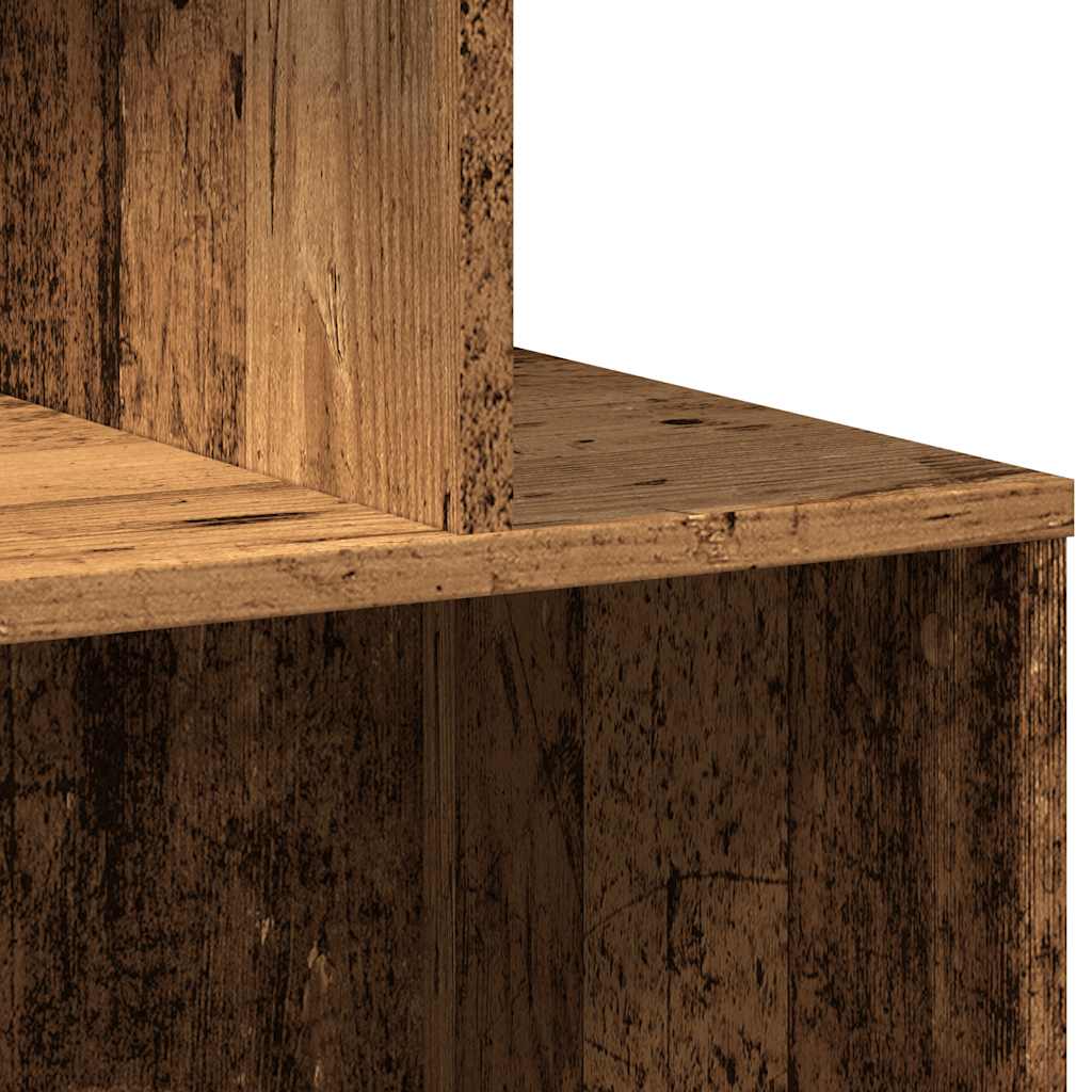 Comodino Legno Vecchio 35X35X55 Cm In Legno Multistrato