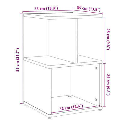 Comodino 35X35X55 Cm In Legno Multistrato