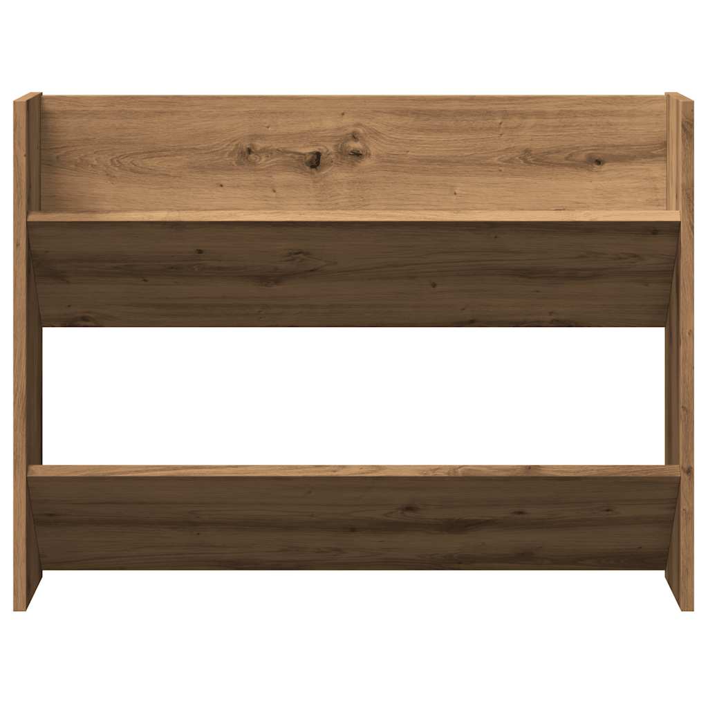 Scarpiera A Muro 80X18X In Truciolato Rovere Artigianale