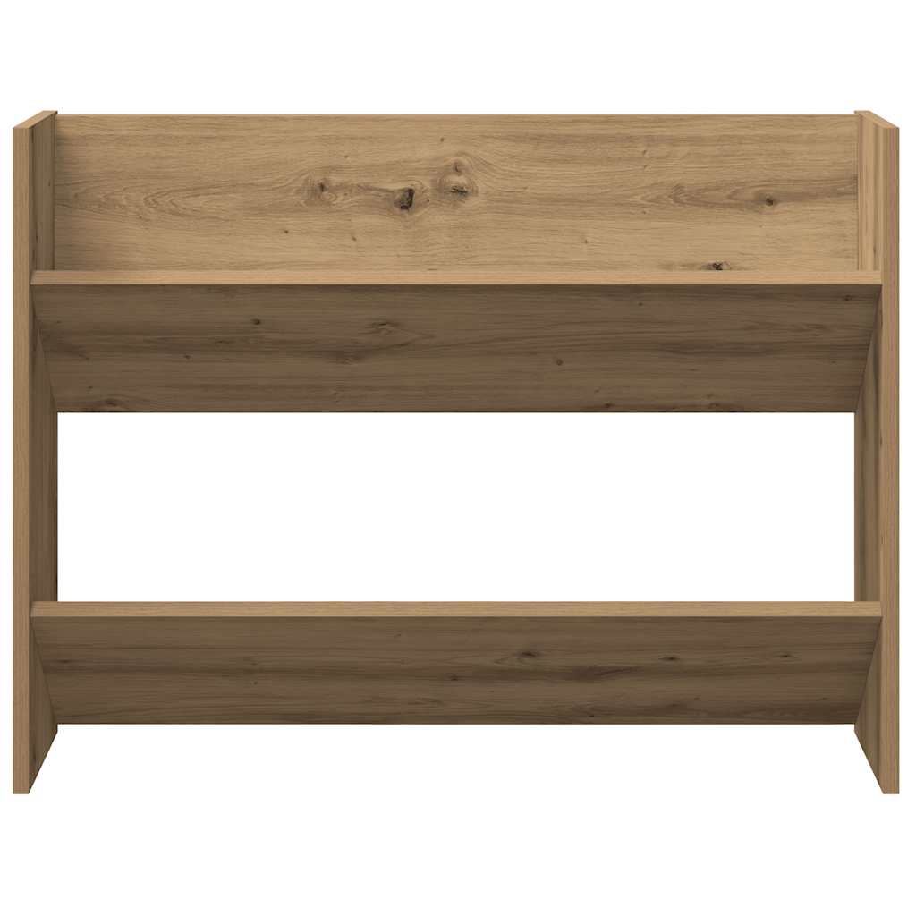 Scarpiera A Muro 80X18X In Truciolato Rovere Artigianale