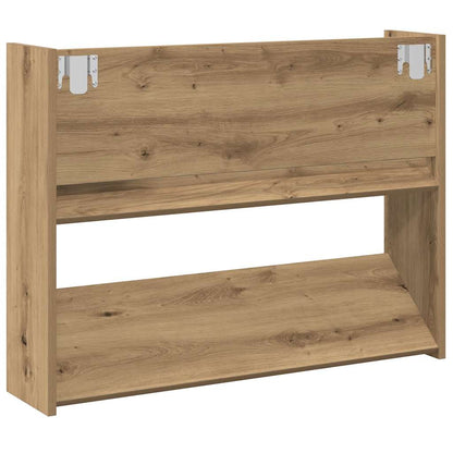 Scarpiera A Muro 80X18X In Truciolato Rovere Artigianale