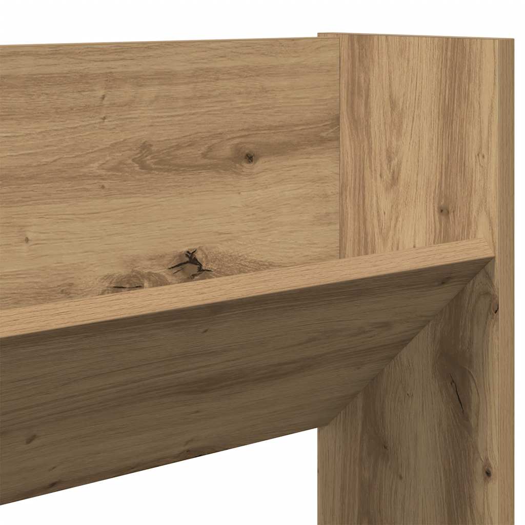 Scarpiera A Muro 80X18X In Truciolato Rovere Artigianale