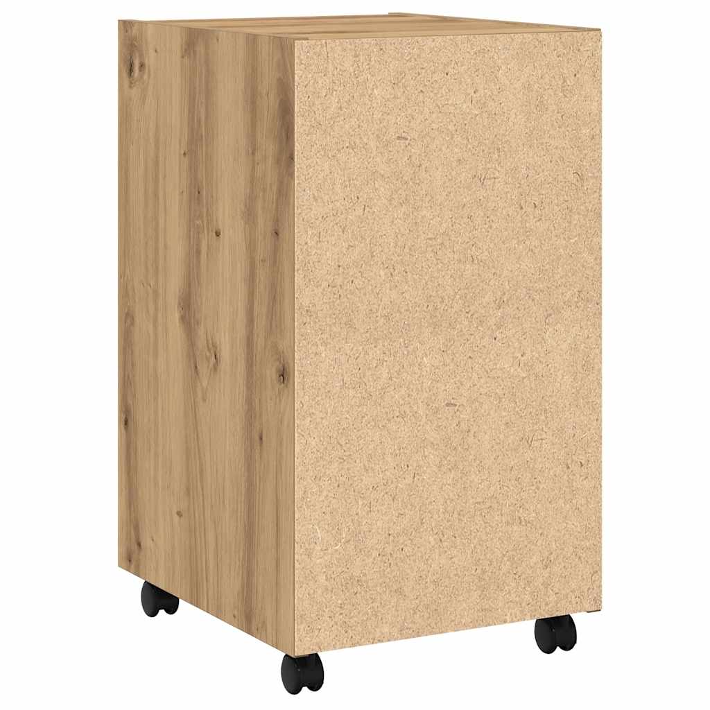 Armadio Con Ruote 33X38X60 Cm In Truciolato
