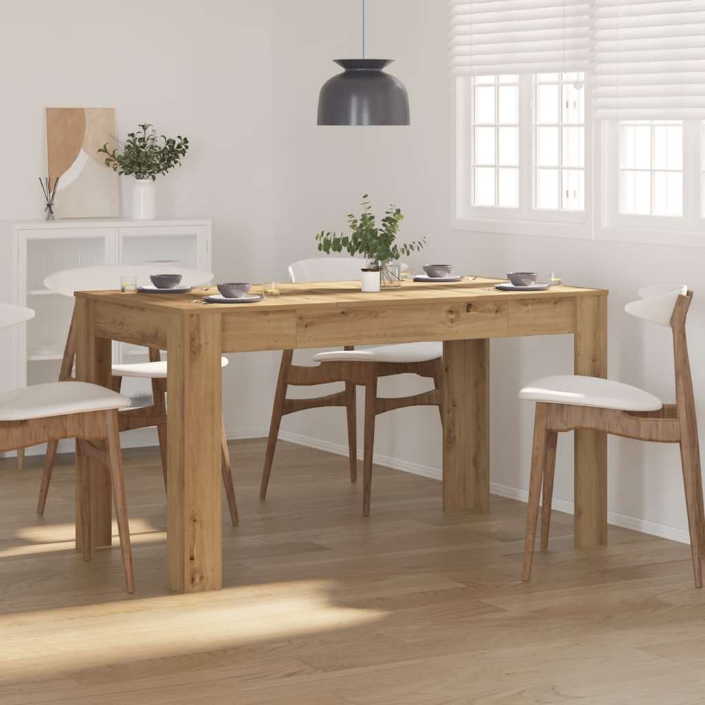Tavolo Da Pranzo 140X74,5X76 Cm Legno Multistrato