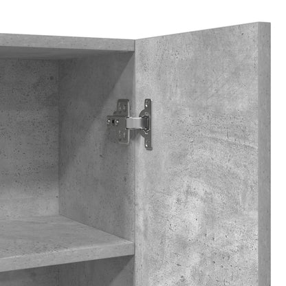 Mobile Per Lavatrice Grigio Cemento 70,5X25,5X90 Cm